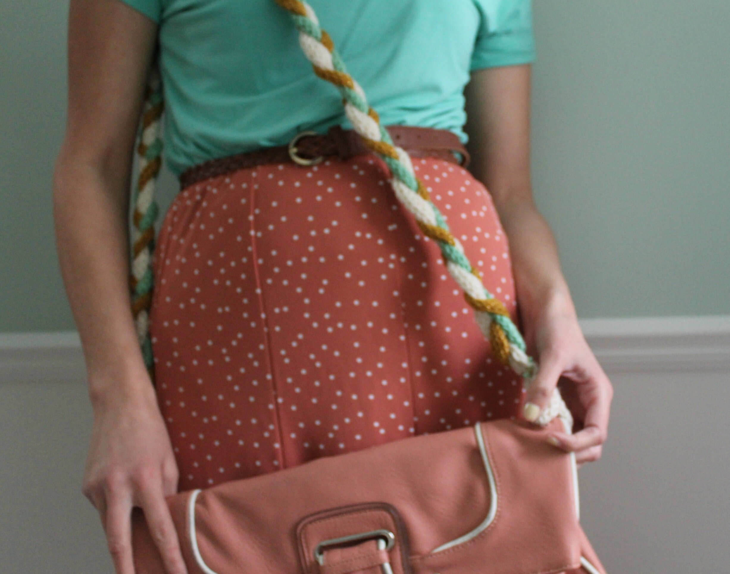 diy braided purse strap